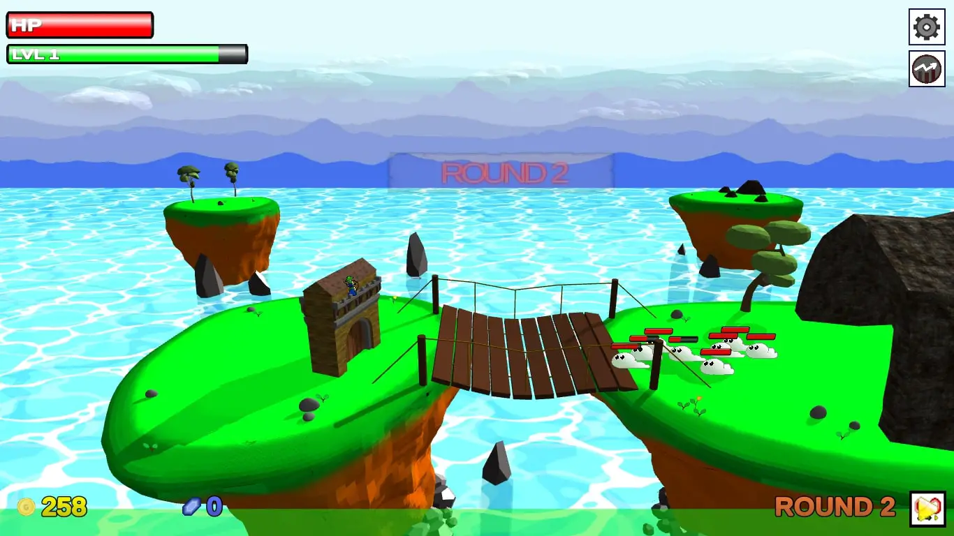 Grow Defense Game Screenshot