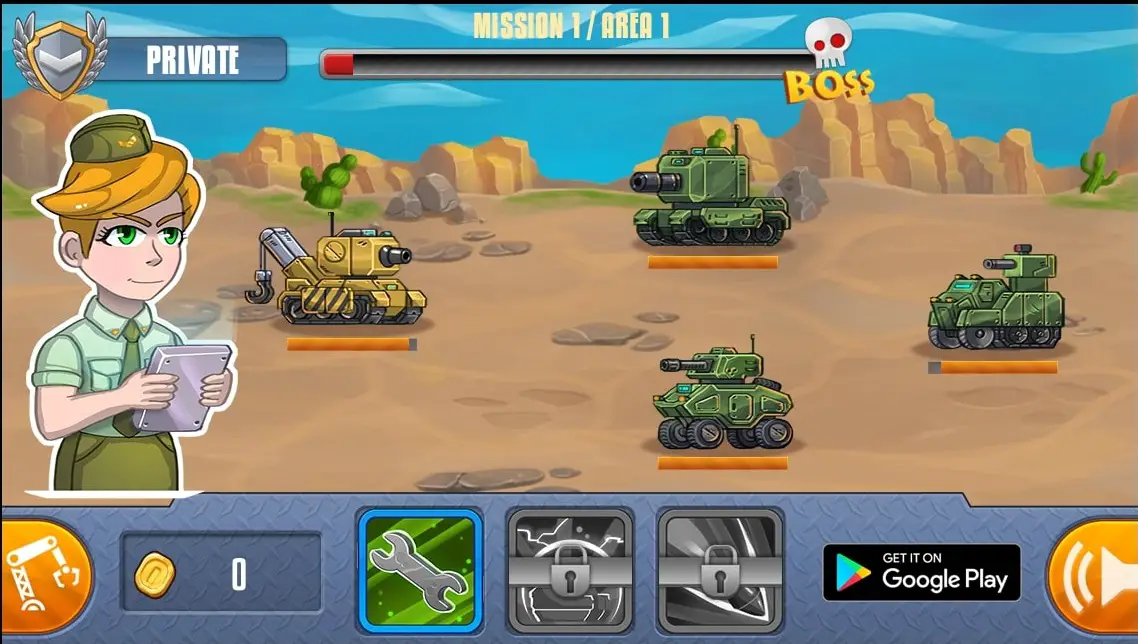 Tanks Squad Game